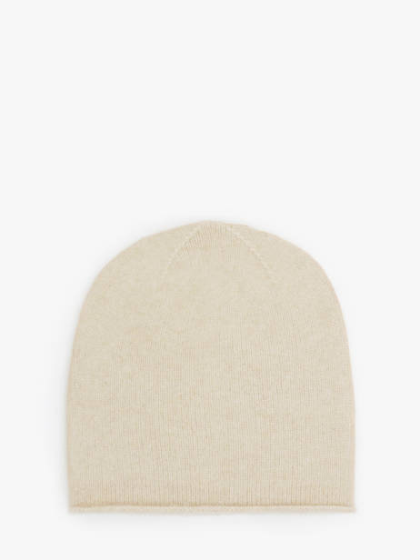 Beanie Cashmere Vercors Etrier Beige vercors EVER426U other view 2